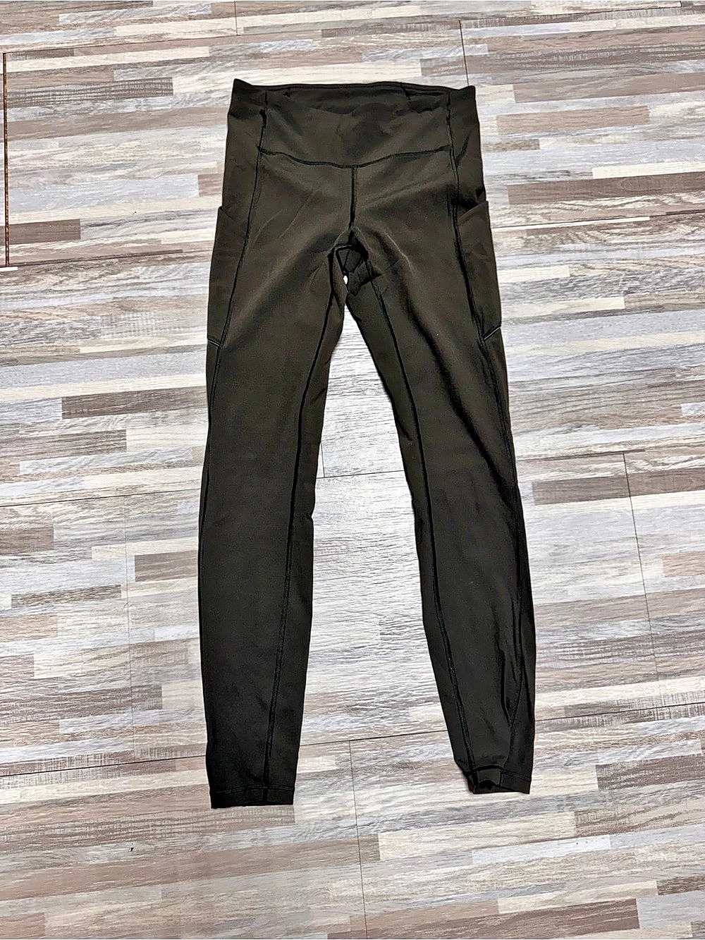 lululemon Fast & Free Tight 28" *Non-Reflective Olive Leggings